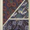 Three floral motifs