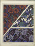 Three floral motifs