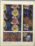 Four floral motifs