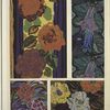 Four floral motifs