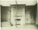 Mantel, first floor Gov. Keith mansion, Graeme Park, Montgomery Co., Pa., 1721.