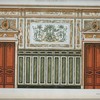 Interior wall decoration, and doors