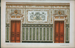 Interior wall decoration, and doors