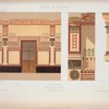 Vestibule : maison rue Chauchat, Mr. Viollet-le-Duc architecte