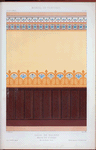 Salle de billard, maison rue St. Lazare, M. A. de Baudot arch.