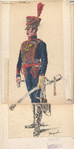 Koningrijk Holland. Kanonnier tijdens het Koninkrijk Holland 1806-1810