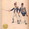 Nederlande (dom... Francais). Bouten (?) de Regment de Walcheren. Regiemnt de Walcheren (Uniforme des Consent Refrait...)