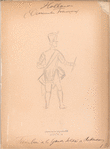 Hollande (Dom... Francais). Tamboer a 6. Garde Soldier a Rotterdam