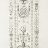 Grotesque ornamentation, with the Three Graces