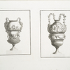 Two vases decorated with figures