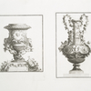 Two vases decorated with putti