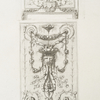 Two panels with grotesques