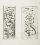 Two images of acanthus leaves