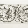 Ornamentation with leaves and grapes