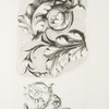 Festoons and acanthus leaves