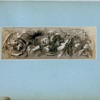 Ornamentation of plants, lion and sheep