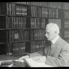 Library for the Blind, Alfred Zaiss, Salesman of paper and twine, lost sight at 17, reading in room 116, June 1914.