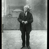 Man who lost sight in one eye through industrial accident, and in the other eye through poor treatment, 1913