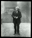 Man who lost sight in one eye through industrial accident, and in the other eye through poor treatment, 1913