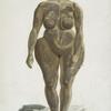 [Espèce humaine] Femme de race Bochismann, [de face]