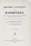 Histoire naturelle des mammifères, avec des figures originales, coloriées, dessinées d'après des animaux vivans...