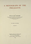 A monograph of the pheasants