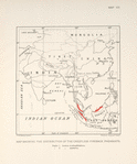 Map showing the distrubution of the Crestless Fireback Pheasants.