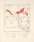 Map showing the distrubution of the Koklass Pheasants.