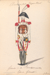 Bataafsche Republiek. Garde van der [Rood...]. Garde Grenadier. 1805