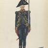 Bataafsche Republiek. Garde van der [Roodp... ?]. Garde lijf (?) Infanterie. 1805