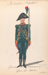 Bataafsche Republiek. Garde van der [Roodp... ?]. Garde lijf (?) Infanterie. 1805