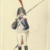 Bataafsche Republiek en Koninklijk Holland.  Grenadier 6-e Regiment Infanterie. 1805