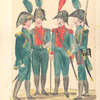 Bataafsche Republiek en Koninklijk Holland. 1 en 2 Bat. Jagers (light Infanterie). 1805