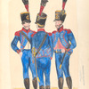 Bataafsche Republiek en Koninklijk Holland. Marine Soldaten. 1805