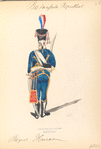 Bataafsche Republiek. Regiment Huzaren. 1805