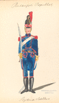 Bataafsche Republiek. Rydende Artillerie. 1805