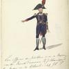 Bataafsche Republiek. Een officier der Artillerie onder de Regeering van der Rood P, R. J. Schmuel() ten tijde vanden Kolonel an chef. G.C. Paracrewi [?] a Capelli. 1805