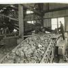 Steel afim [?] conveyor picking table