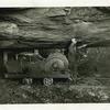 Ingersoll-Rand class ER mine car compressor and jackhammer outfit working in the Lynch Kentucky mines of the United States Coal & Coke Co.