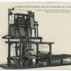 Modèle d'un métier à velours de Gènes. Don de MM. Cornille frères en 1900.