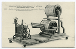 Machine à main pour couper et mettre en presse les allumettes en cire. (Entrée, 1914.)