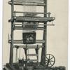 Métier à hautes lisses pour faire les tapisseries, système Planchon et Mercier, modèle entré en 1861.