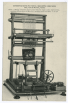 Métier à hautes lisses pour faire les tapisseries, système Planchon et Mercier, modèle entré en 1861.