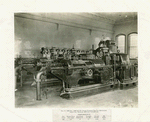 400 KW., 3600 R.P.M. steam turbine driving revolving armature, bipolar, 440-volt generator