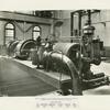 1500-KW., two-cylinder, straight Parsons type steam turbine, with cylinders arranged in tandem