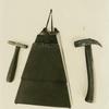 Hammers and thread box of a traveling shoemaker