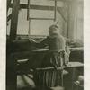 Woman at loom