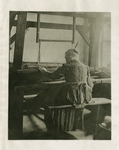 Woman at loom