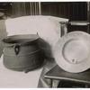 Pilgrim Hall : Myles Standish pot and platter
