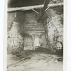 Interior of a hearth of the old Hecla charcoal furnace at Milesburgh, Pa. (?)